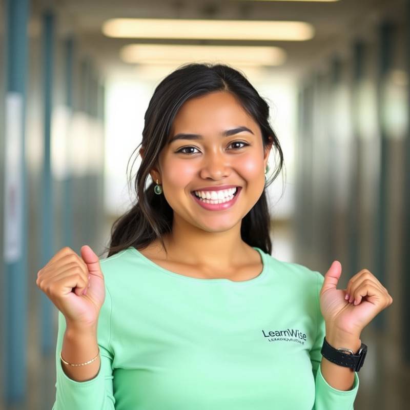 Photo of Aaliyah Rodriguez, the Head of Curriculum at LearnWise, radiating enthusiasm.